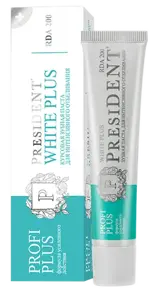 PresiDENT Profi Plus White Plus, паста зубная, 30 мл, 1 шт. фото