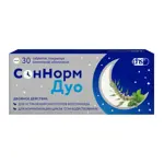 Соннорм дуо, таблетки, покрытые пленочной оболочкой, 30 шт. фото