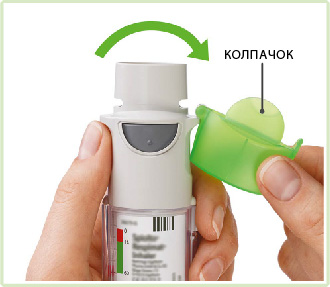 Инструкция по применению Спиолто Респимат, 2.5 мкг+2.5 мкг/доза, раствор для ингаляций дозированный, в комплекте с ингалятором Респимат, 4 мл, 1 шт. - схема 10