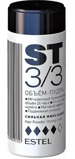 Estel объем-пудра для волос Сильная фиксация, лак для волос, 8 г, 1 шт. фото