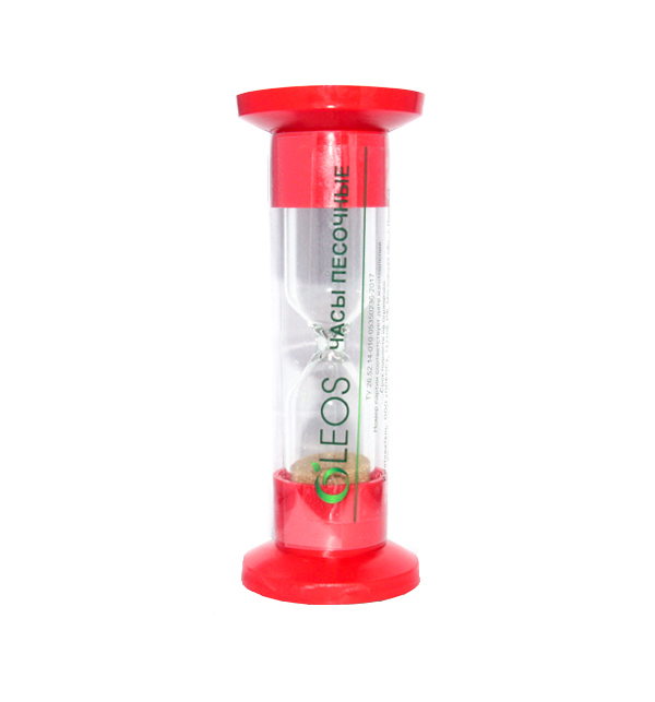 Часы песочные процедурные, 1 шт, 5 мин фото