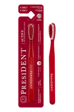 PresiDENT Active, щетка зубная, 1 шт, для чувствительных зубов фото
