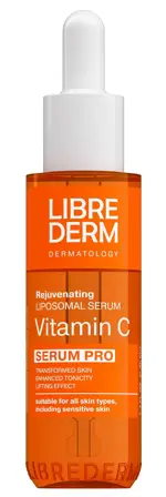 Librederm Vitamin C сыворотка липосомальная омолаживающая, сыворотка для лица и шеи, 40 мл, 1 шт. фото