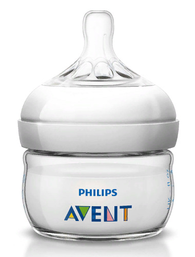 Avent Natural Бутылочка полипропиленовая, 60 мл, 1 шт, арт. SCF039/17 фото