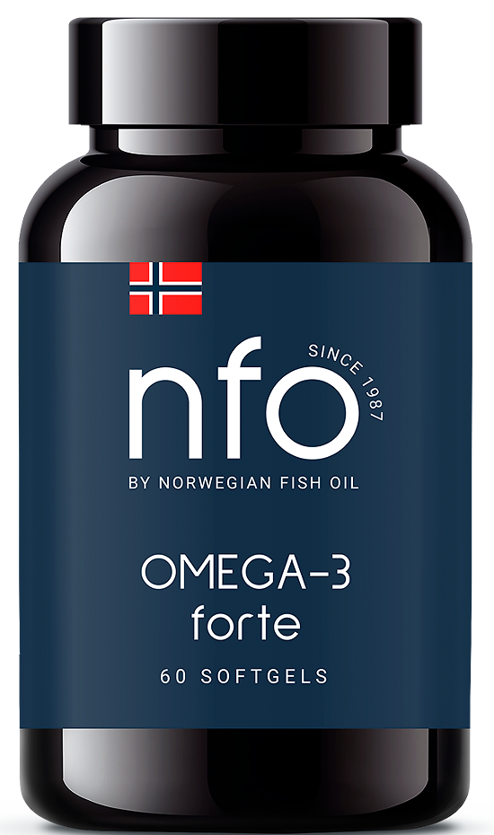 NFO Омега-3 Форте, 1000 мг, капсулы, 60 шт. фото