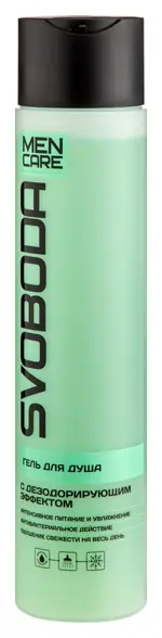 Svoboda men care гель для душа с дезодорирующим эффектом, гель для душа, 300 мл, 1 шт. фото