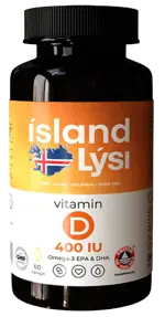 Lysi Омега-3 c витамином D, 400 МЕ, капсулы, 500 мг, 60 шт. фото