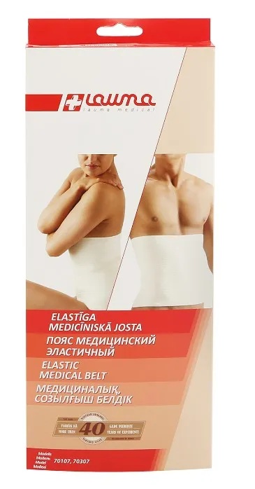 Lauma Пояс эластичный медицинский, р. 5, 1 шт, 88-98см, мод. 70107/70307 фото