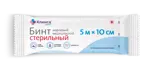 Клинса Бинт марлевый стерильный, 10 см х 5 м, 1 шт. фото
