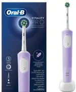 Oral-b Vitality Pro D103.413.3 Электрическая зубная щетка, щетка зубная электрическая, 1 шт, сиреневого цвета, с зарядным устройством тип 3757 фото