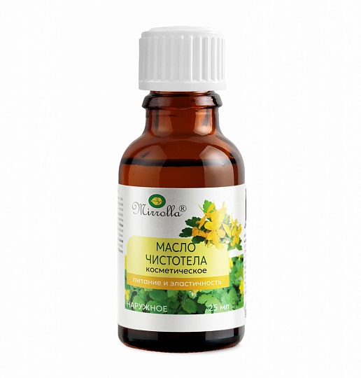 Масло чистотела, масло косметическое, 25 мл, 1 шт. фото