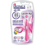 Deonica FOR WOMEN безопасная бритва со сменной кассетой 5 лезвий, 1 шт, для женщин фото