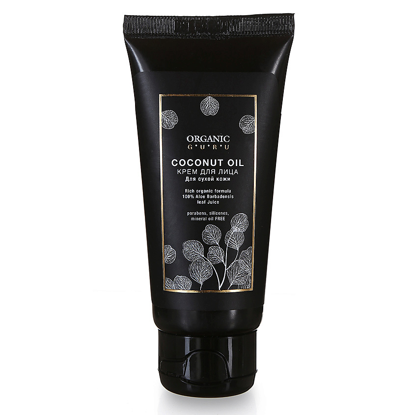 ORGANIC GURU Крем для лица Coconut oil, крем для лица, 60 мл, 1 шт, для сухой кожи фото