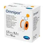 Omnipor Пластырь фиксирующий, 2.5 см х 9.2 м, пластырь медицинский, 1 шт, белого цвета, нетканая основа фото