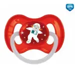 Canpol Space пустышка латексная круглая, соска-пустышка, 1 шт, цвет в ассортименте, 6-18 мес, арт. 23/222 фото 1