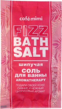 Cafe mimi Aromatherapy Соль шипучая для ванны, соль для ванн, 100 г, 1 шт. фото