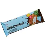 Сердце Континента Батончик протеиновый, батончик, 40 г, 1 шт, кокос-ананас в шоколадной глазури фото