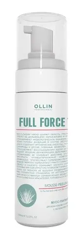 Ollin Full Force мусс-пилинг для кожи головы с экстрактом алоэ, пилинг, 160 мл, 1 шт. фото