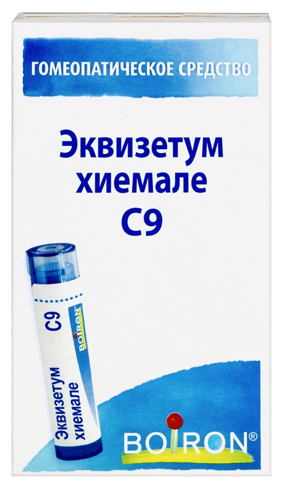 Эквизетум хиемале С9, гранулы гомеопатические, 4 г, 1 шт. фото