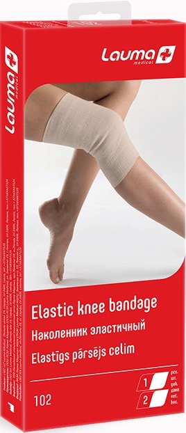 Lauma Наколенник эластичный, р. 2, 1 шт, арт. 102 фото