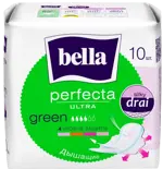 Bella perfecta ultra Green, прокладки гигиенические, 10 шт. фото