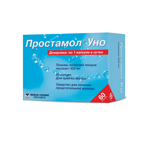 Простамол Уно, 320 мг, капсулы, 60 шт. фото
