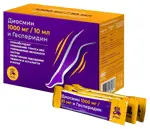 Erzig Диосмин 1000 мг/10 мл и Гесперидин, 1000 мг, суспензия для приема внутрь, 10 мл, 30 шт, со вкусом апельсина фото