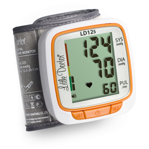 Тонометр автоматический Little Doctor LD12S на запястье говорящий, 1 шт. фото