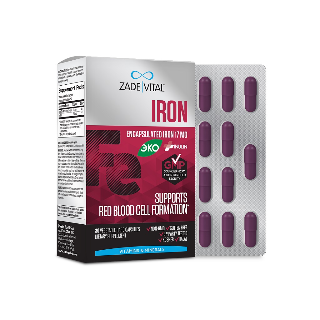 Заде Витал Железо, капсулы, 30 шт. фото