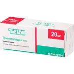 Триметазидин-Тева, 20 мг, таблетки, покрытые пленочной оболочкой, 60 шт. фото