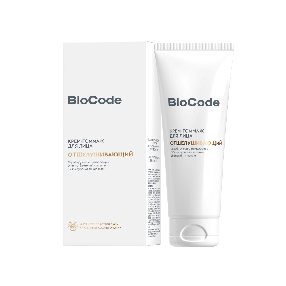 Biocode крем-гоммаж для лица отшелушивающий, крем, 100 мл, 1 шт. фото