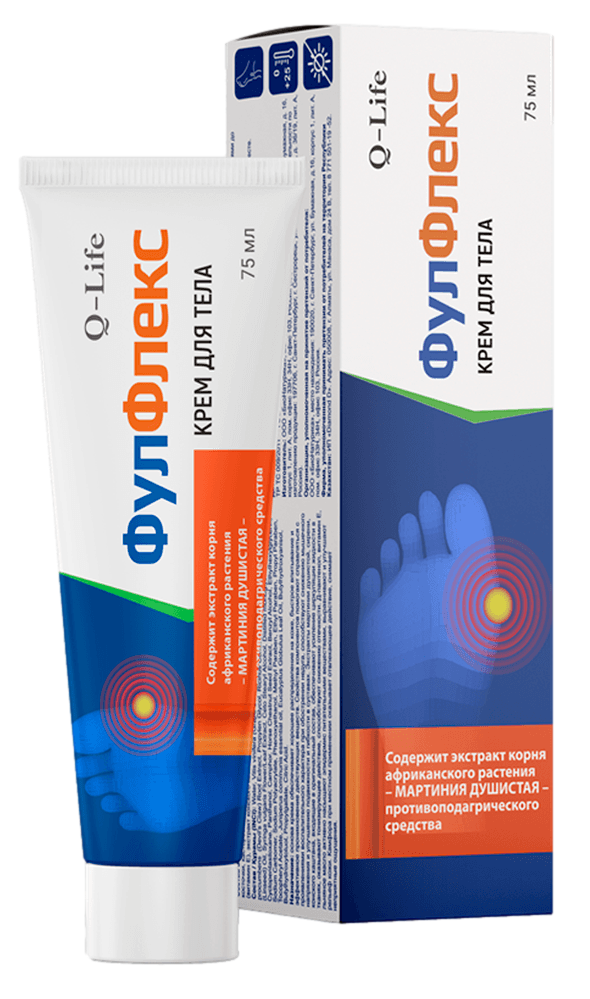 Фулфлекс, крем для тела, 75 мл, 1 шт. фото