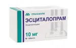 Эсциталопрам, 10 мг, таблетки, покрытые пленочной оболочкой, 60 шт. фото
