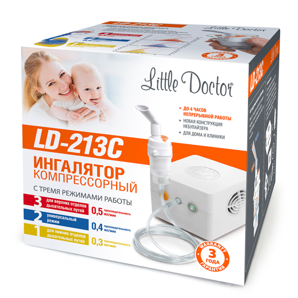 Little Doctor Ингалятор компрессорный LD-213C, 1 шт. фото