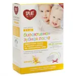 Splat Baby Зубная паста для детей 0-3 лет, 40 мл, 1 шт, ваниль, в комплекте с зубной щеточкой фото