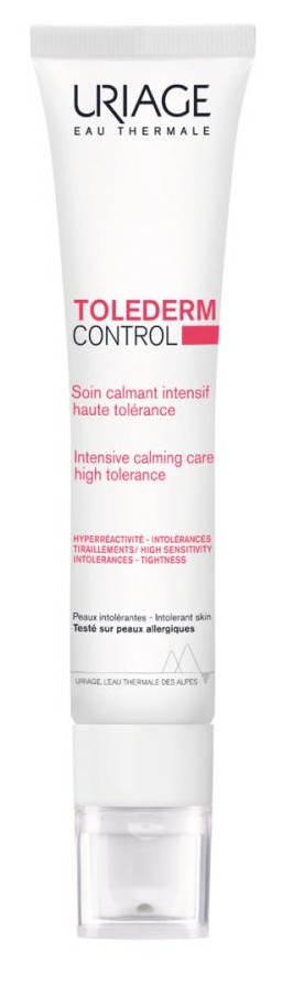 Uriage Tolederm Control, крем для лица, 40 мл, 1 шт, интенсивный успокаивающий для гиперчувствительной кожи фото