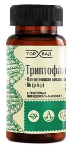 Торбад Триптофан+Пантотеновая кислота+B6(p-5-p), капсулы, 60 шт. фото