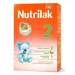 Nutrilak 2 Смесь сухая молочная адаптированная, 6-12 месяцев, смесь молочная сухая, 350 г, 1 шт. фото