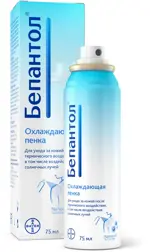 Бепантол охлаждающая пенка, пена, 75 мл, 1 шт, охлаждающий фото