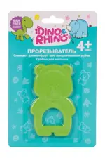 Dino&Rhino Прорезыватель Мишка 4+, 1 шт. фото