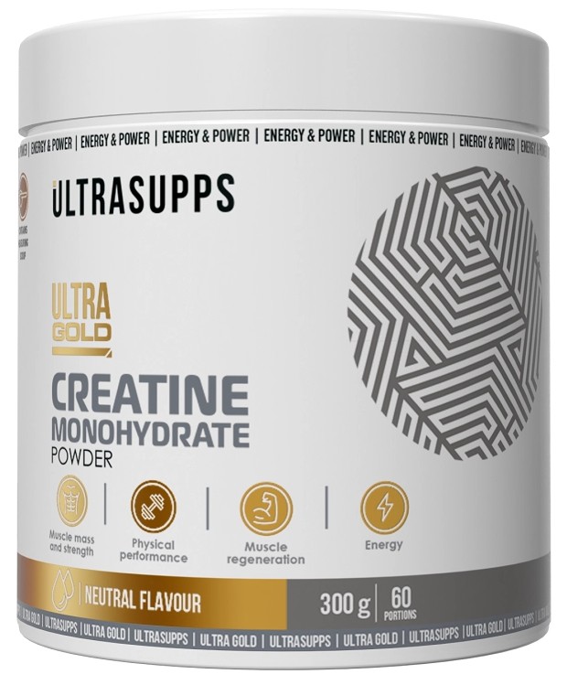 Ультрасаппс ультра голд Креатин моногидрат, порошок, 300 г, 1 шт. фото