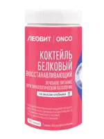 Леовит Onco Коктейль белковый восстанавливающий, порошок, 400 г, 1 шт, клубника, для онкологических больных фото