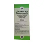 Димексид, концентрат для приготовления раствора для наружного применения, 100мл, 1 шт. фото