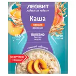 Леовит Худеем за неделю Каша овсяная, каша, 40 г, 1 шт, персик фото