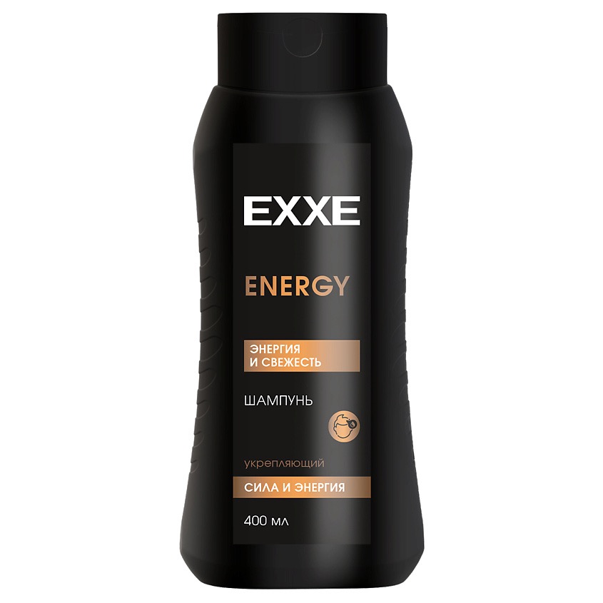 EXXE Men Energy укрепляющий шампунь для волос Энергия и свежесть, шампунь, 400 мл, 1 шт. фото