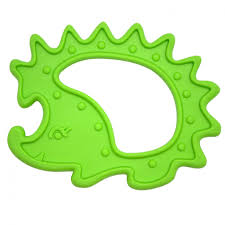 Мама Тама Прорезыватель мягкий Ёжик, 1 шт, зеленого цвета, для детей с рождения, арт. МТ/033 фото