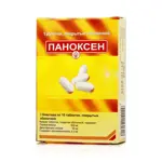 Паноксен, 50 мг+500 мг, таблетки, покрытые оболочкой, 20 шт. фото 