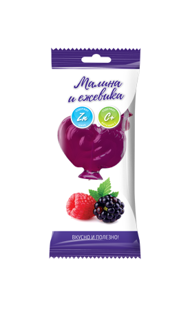 Карамель леденцовая петушок с витамином C, карамель, 17 г, 1 шт, малина и ежевика фото