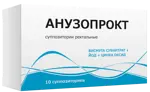 Анузопрокт, суппозитории ректальные, 10 шт. фото 