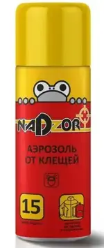 Nadzor Аэрозоль от клещей, аэрозоль, 100 мл, 1 шт. фото
